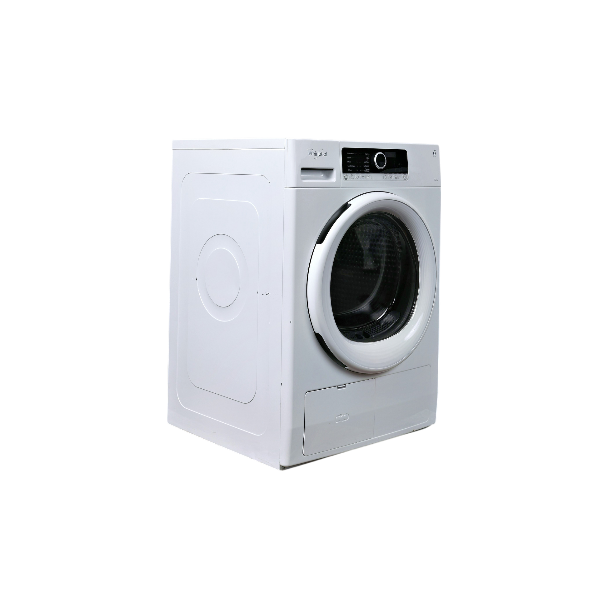 Seche-Linge Pompe À Chaleur 8 kg Reconditionné WHIRLPOOL HSCX 80313 : vue du côté droit