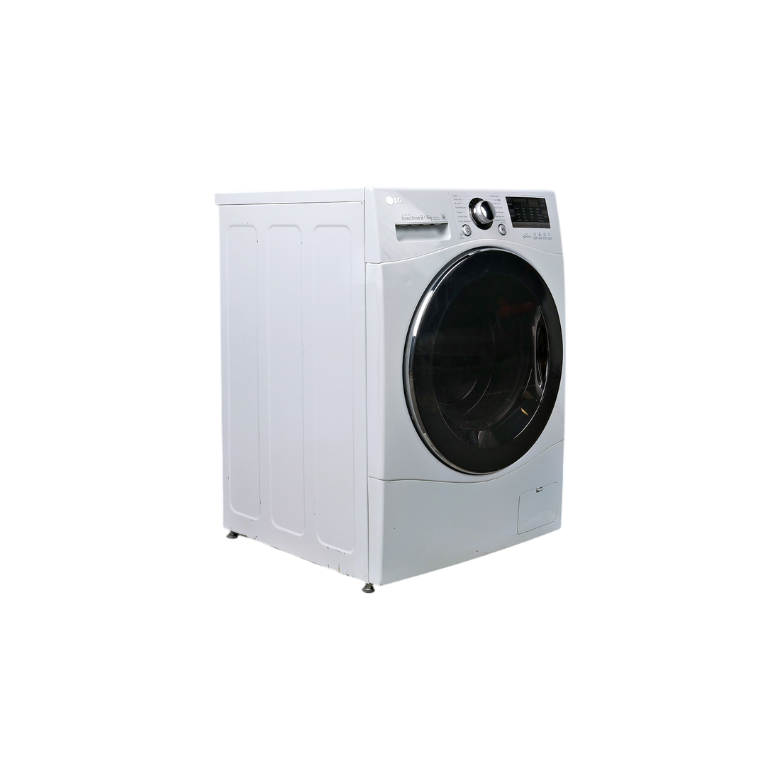Lave-Linge Sechant 9 kg Reconditionné LG F96400WHR : vue du côté droit