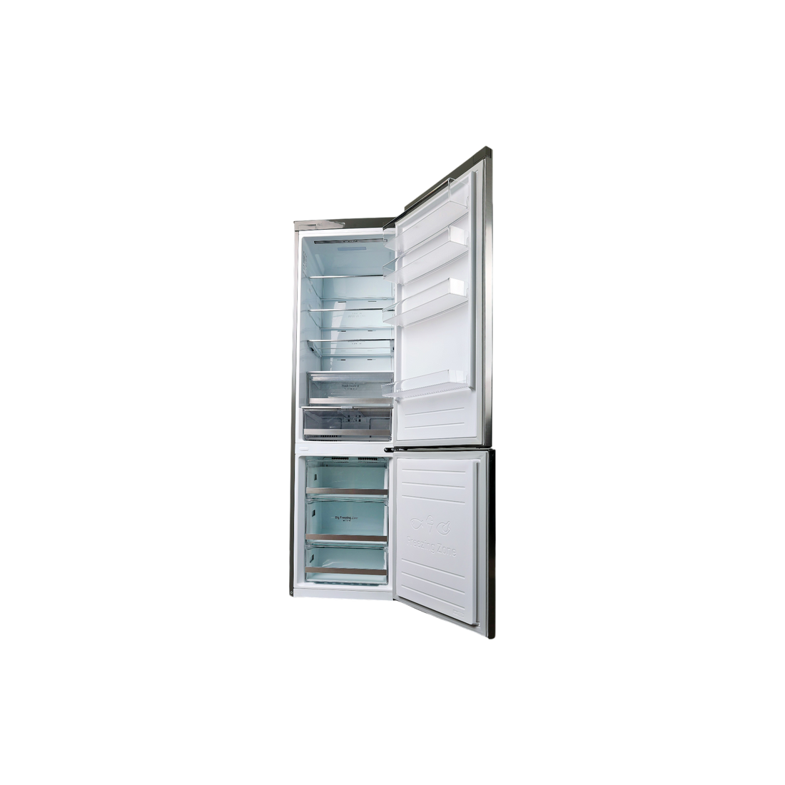 Réfrigérateur Avec Congélateur 384 L Reconditionné LG GBB72PZDFN : vue de l'intérieur
