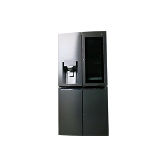 Réfrigérateur Multi-Portes 508 L Reconditionné LG GMX844MCKV : vue de face