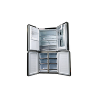 Réfrigérateur Multi-Portes 508 L Reconditionné LG GMX844MCKV : vue de l'intérieur
