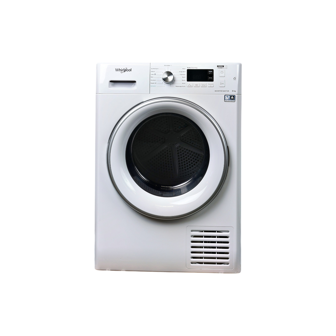 Seche-Linge Pompe À Chaleur 8 kg Reconditionné WHIRLPOOL FFTM118X2WSYFR : vue de face