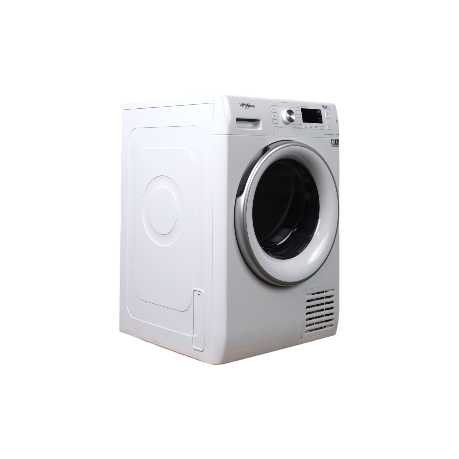 Seche-Linge Pompe À Chaleur 8 kg Reconditionné WHIRLPOOL FFTM118X2WSYFR : vue du côté droit