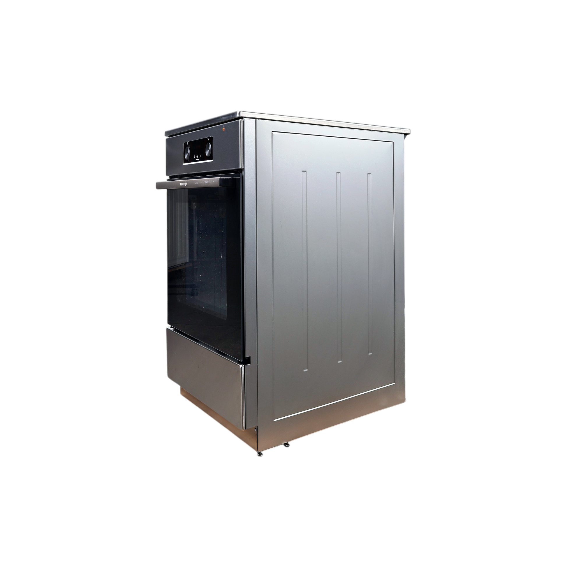 Cuisinière À Induction 70 L Reconditionné GORENJE GEIT5C61XPG : vue du côté gauche
