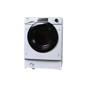 Lave-Linge Hublot 9 kg Reconditionné HAIER HW90B416FWB-FR : vue de face