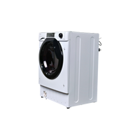 Lave-Linge Hublot 9 kg Reconditionné HAIER HW90B416FWB-FR : vue du côté gauche
