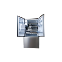 Réfrigérateur Multi-Portes 612 L Reconditionné HISENSE RF793N4SASE : vue de l'intérieur
