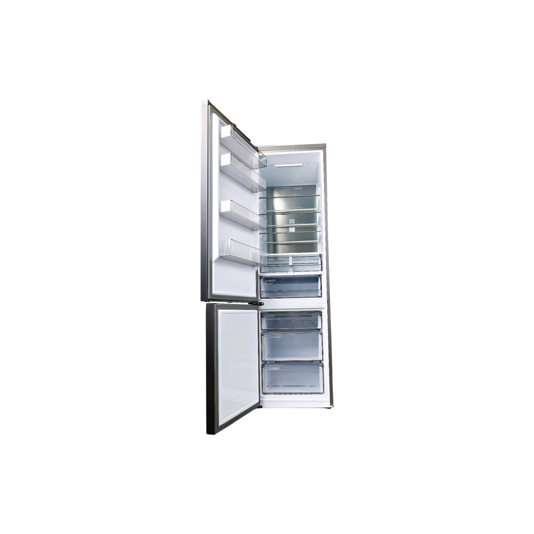Réfrigérateur Avec Congélateur 390 L Reconditionné SAMSUNG RB38A7B5D41 : vue de l'intérieur