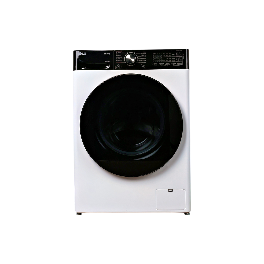 Lave-Linge Sechant 11 kg Reconditionné LG F164R78WSTA : vue de face