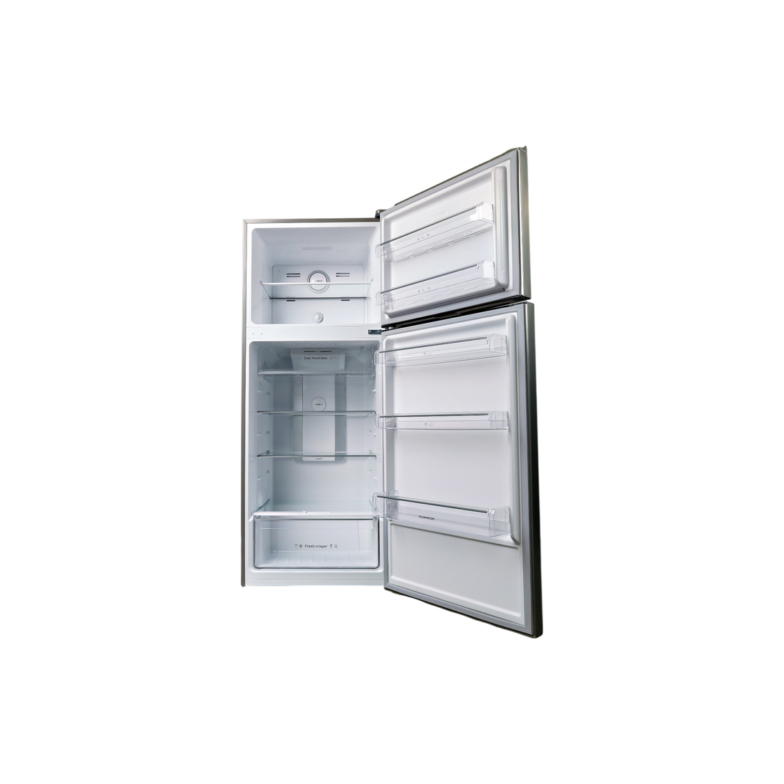 Réfrigérateur Avec Congélateur 420 L Reconditionné THOMSON THD421NFSL : vue de l'intérieur