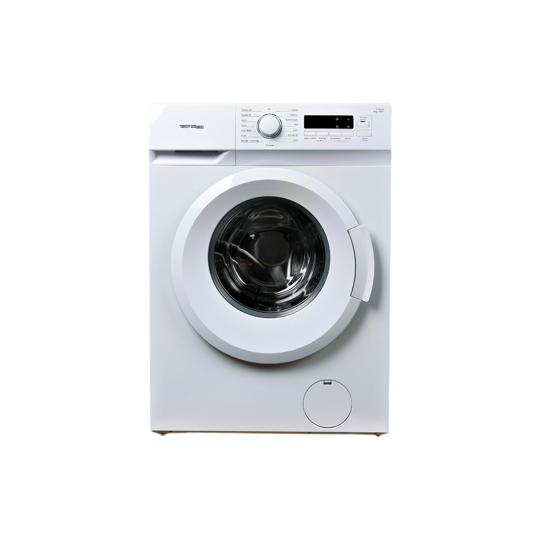 Lave-Linge Hublot 8 kg Reconditionné TECNOLEC FT8WH2 : vue de face