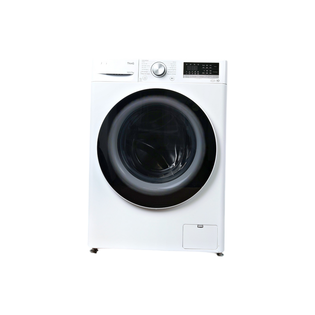 Lave-Linge Sechant 10.5 kg Reconditionné LG F174V40WRS : vue de face