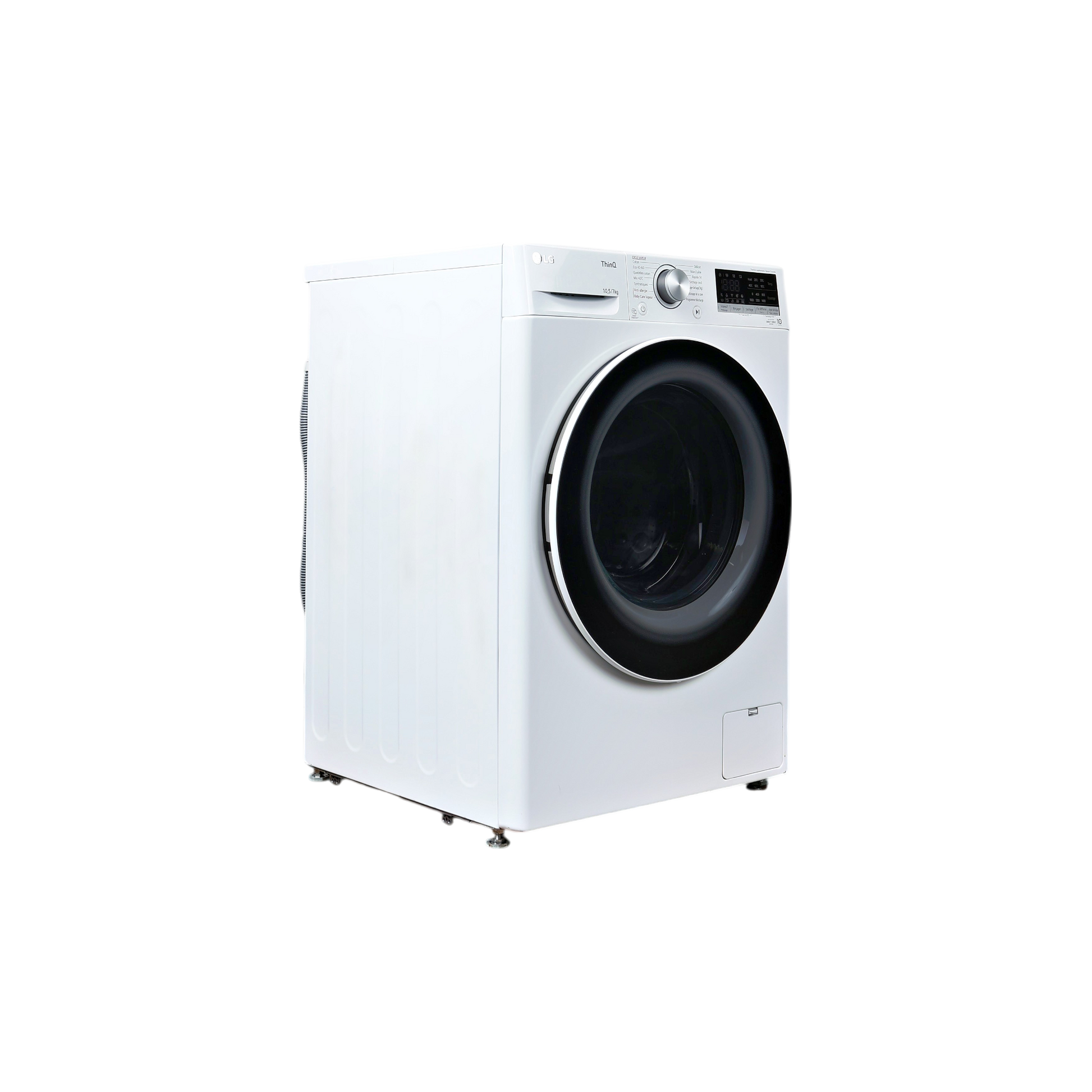 Lave-Linge Sechant 10.5 kg Reconditionné LG F174V40WRS : vue du côté droit