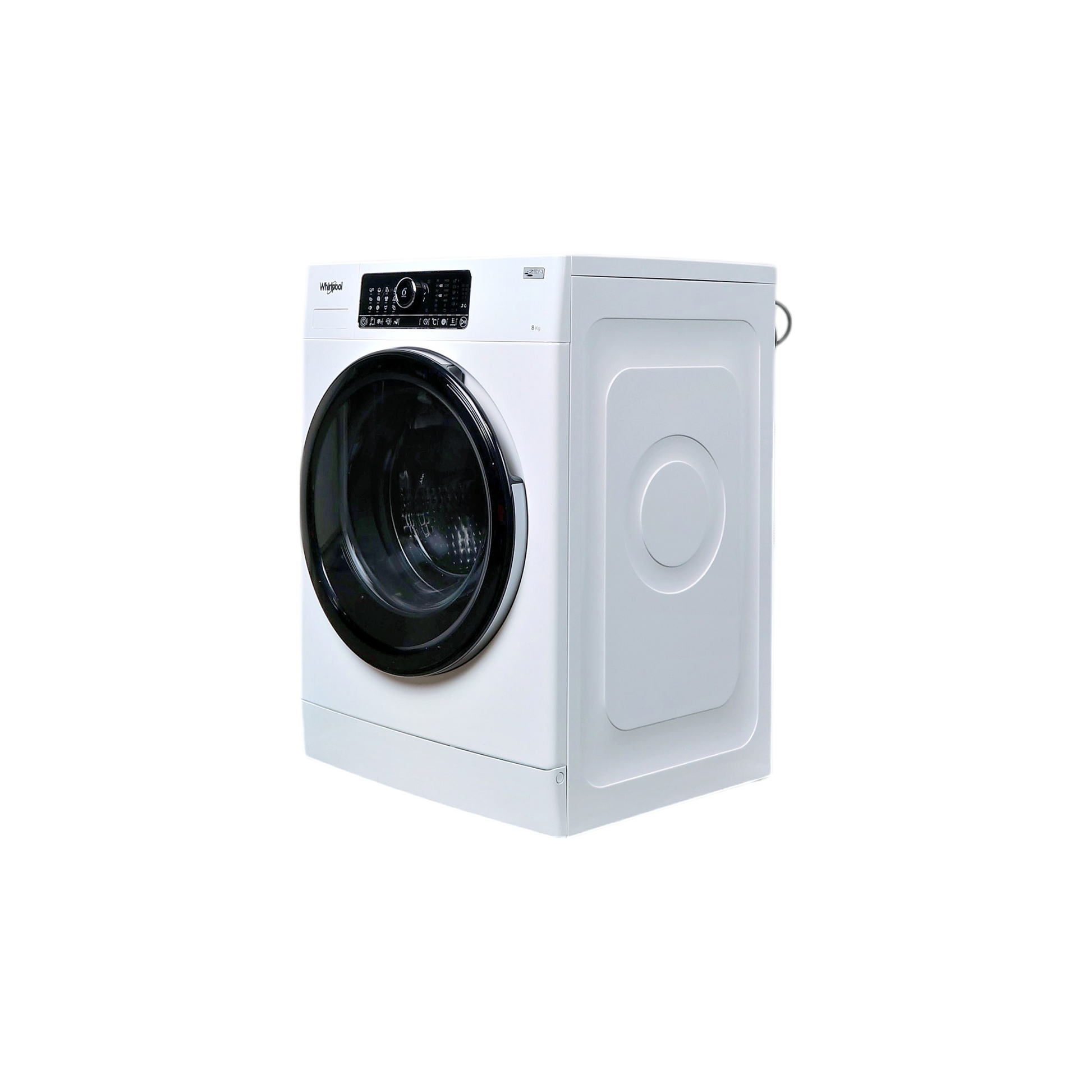 Lave-Linge Hublot 8 kg Reconditionné WHIRLPOOL FSCR80430 : vue du côté gauche