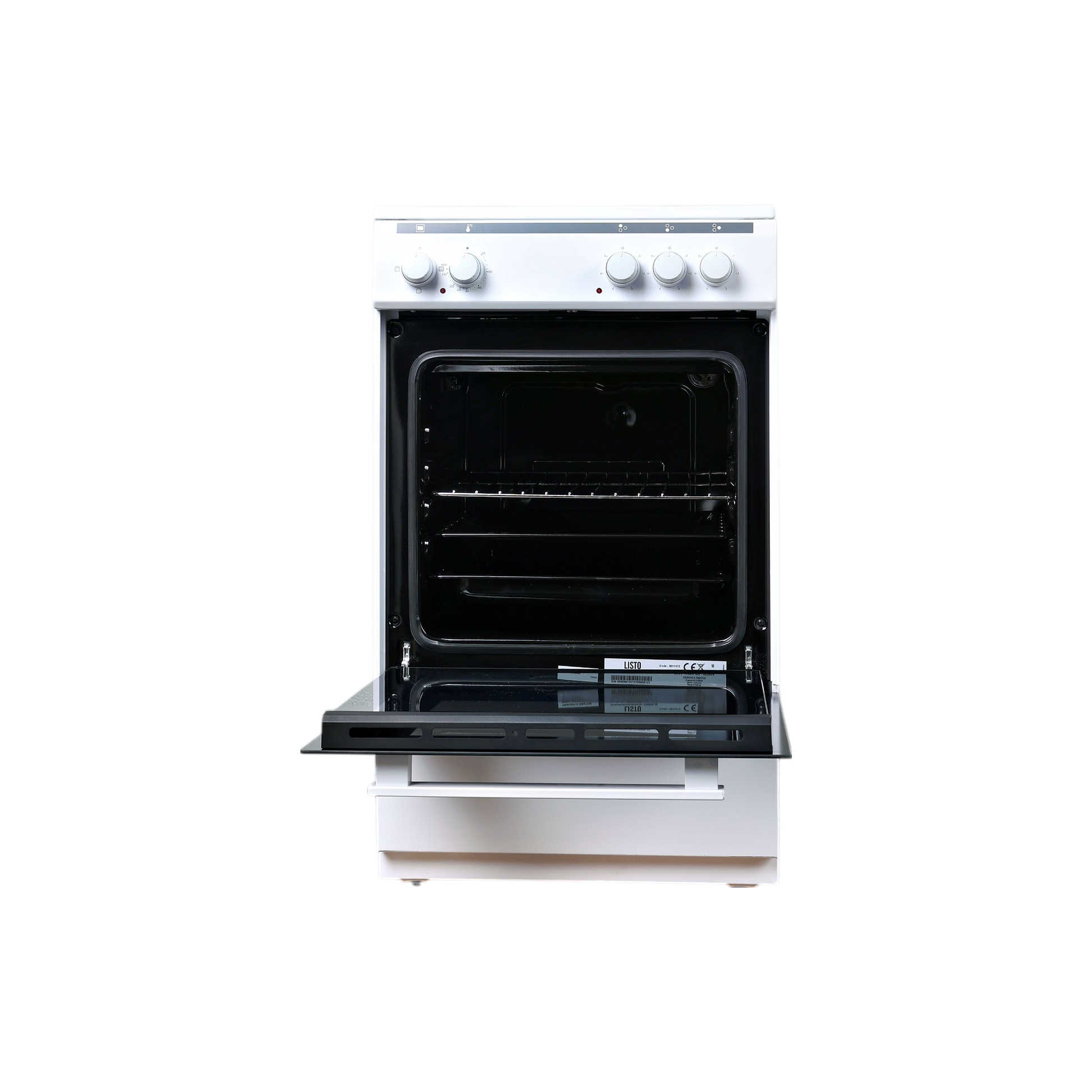 Cuisinière Vitrocéramique  Reconditionné LISTO CV5050L3B : vue de l'intérieur