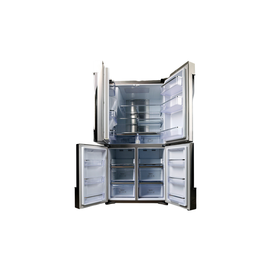 Réfrigérateur Multi-Portes 564 L Reconditionné SAMSUNG RF56J9040SR : vue de l'intérieur