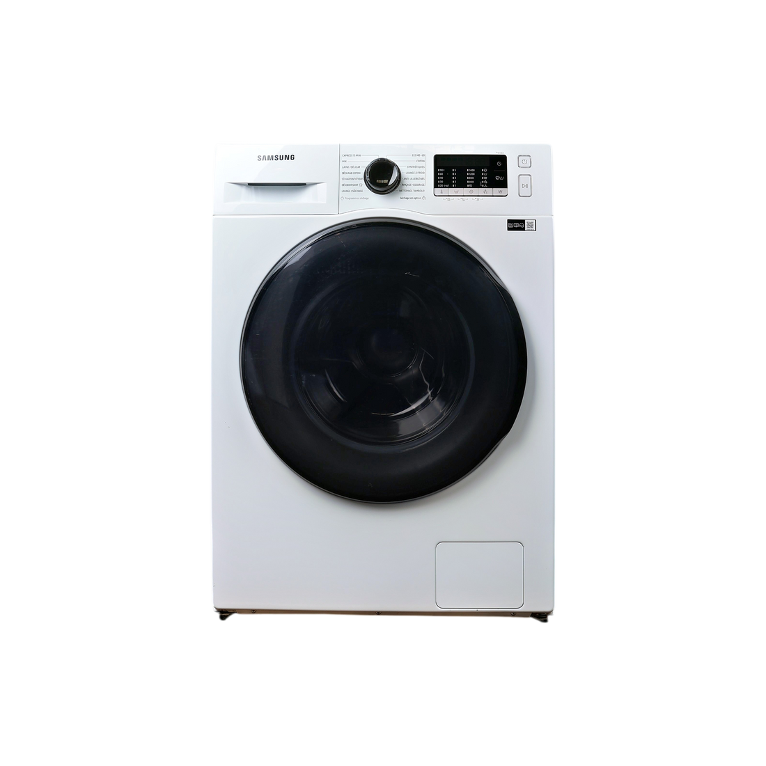 Lave-Linge Sechant 8 kg Reconditionné SAMSUNG WD80TA046BE : vue de face