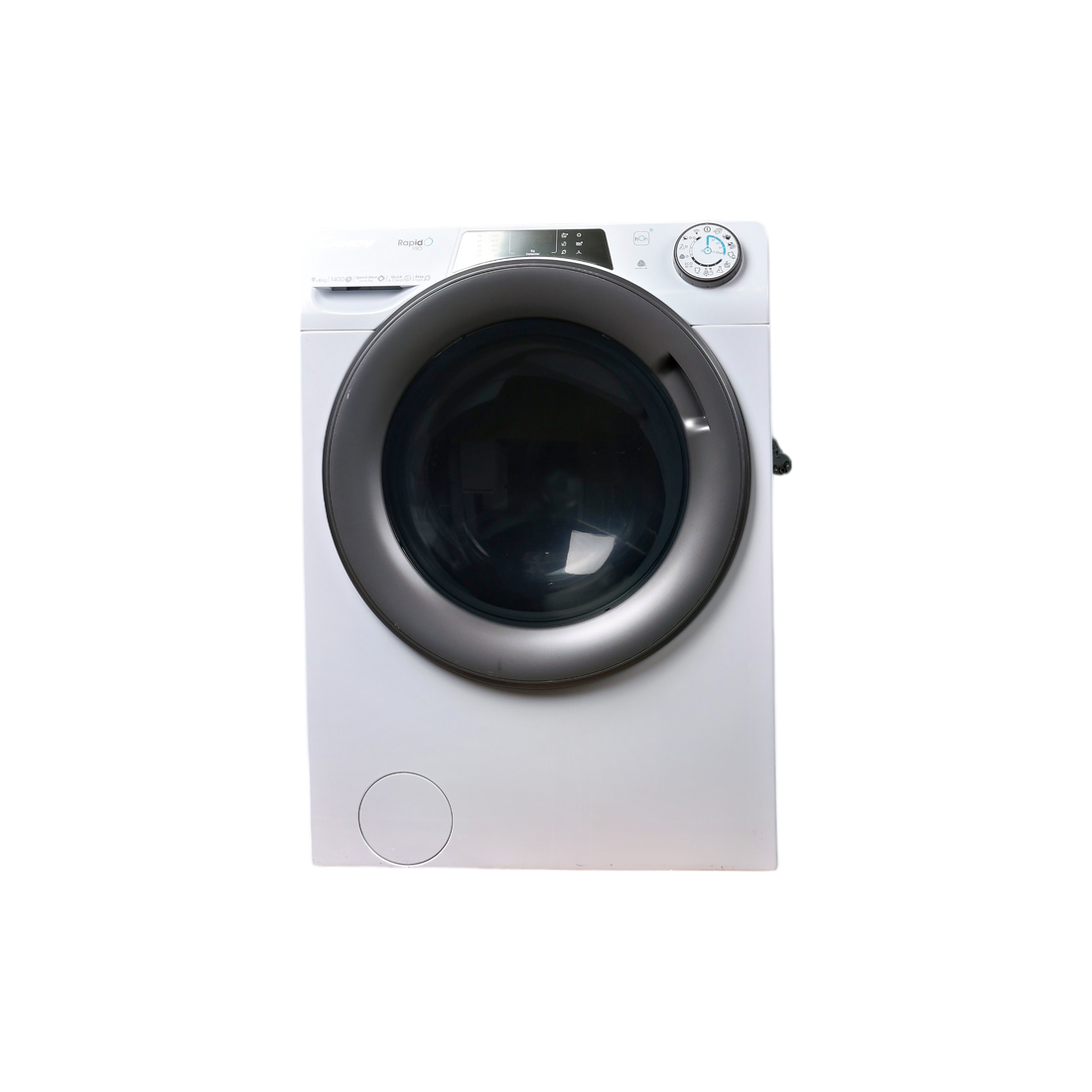 Lave-Linge Sechant 9 kg Reconditionné CANDY RPW4966BWMR/1-S : vue de face