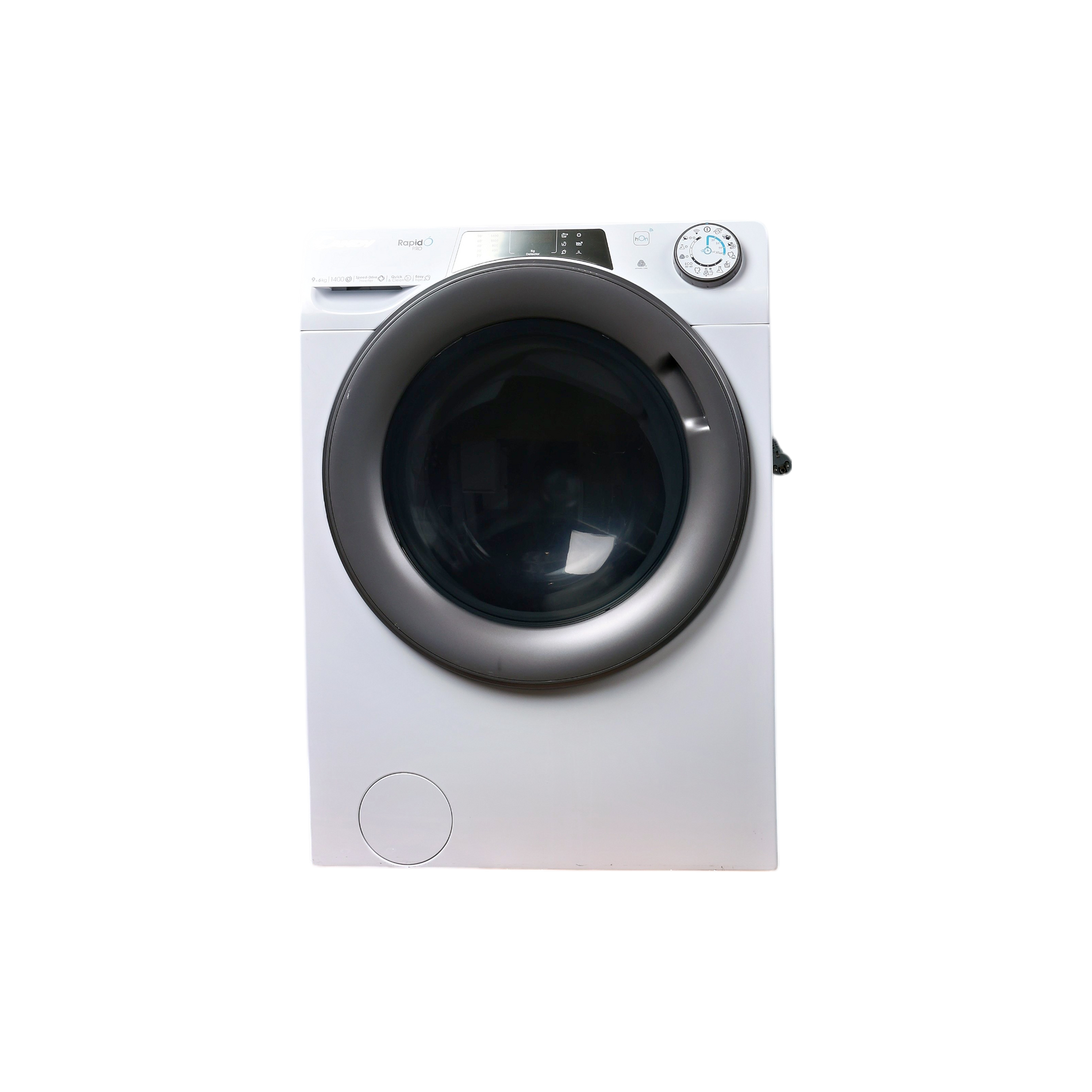 Lave-Linge Sechant 9 kg Reconditionné CANDY RPW4966BWMR/1-S : vue de face