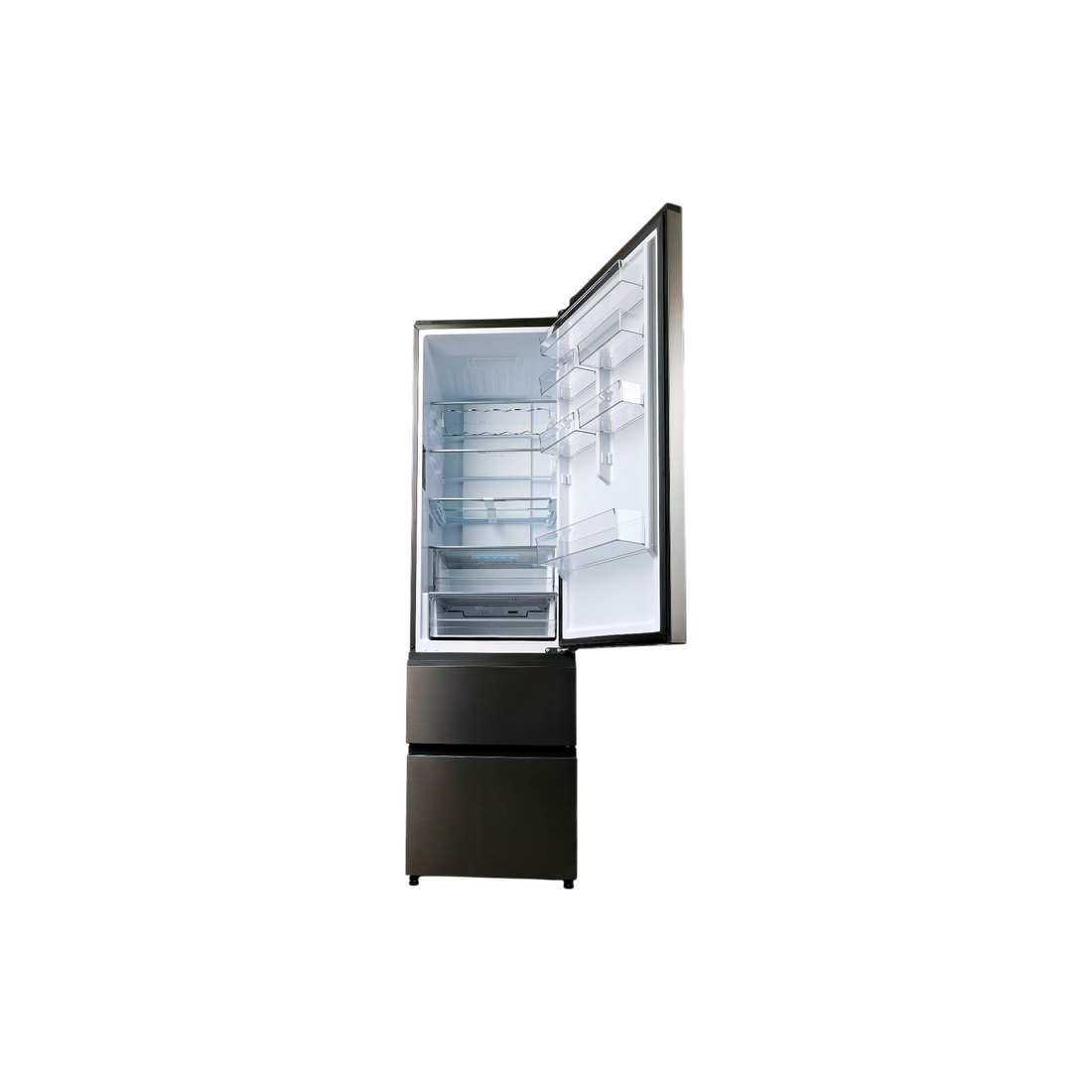 Réfrigérateur Multi-Portes 414 L Reconditionné HAIER HTW5620CNMP : vue de l'intérieur