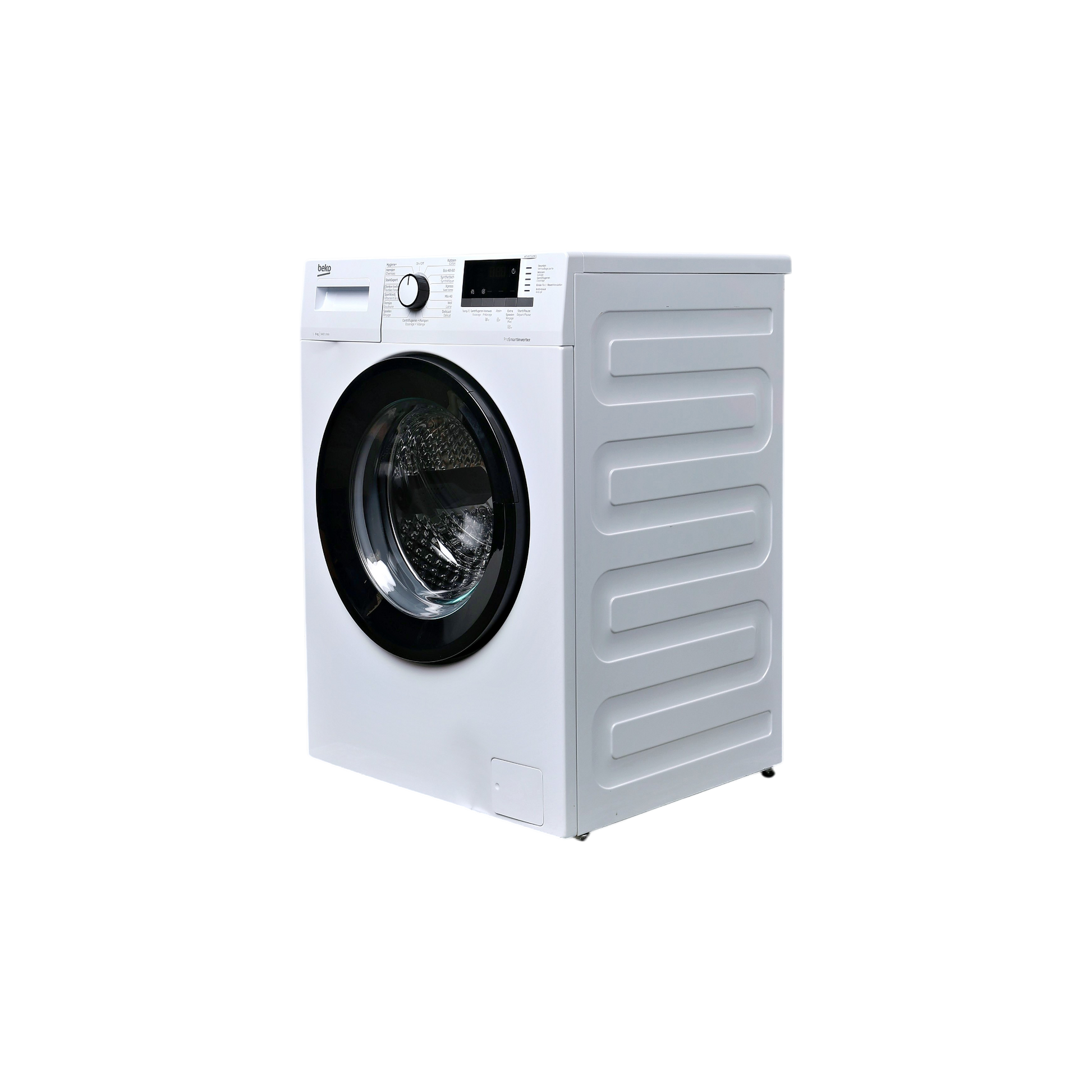 Lave-Linge Hublot 8 kg Reconditionné BEKO WTV87112BC1 : vue du côté gauche