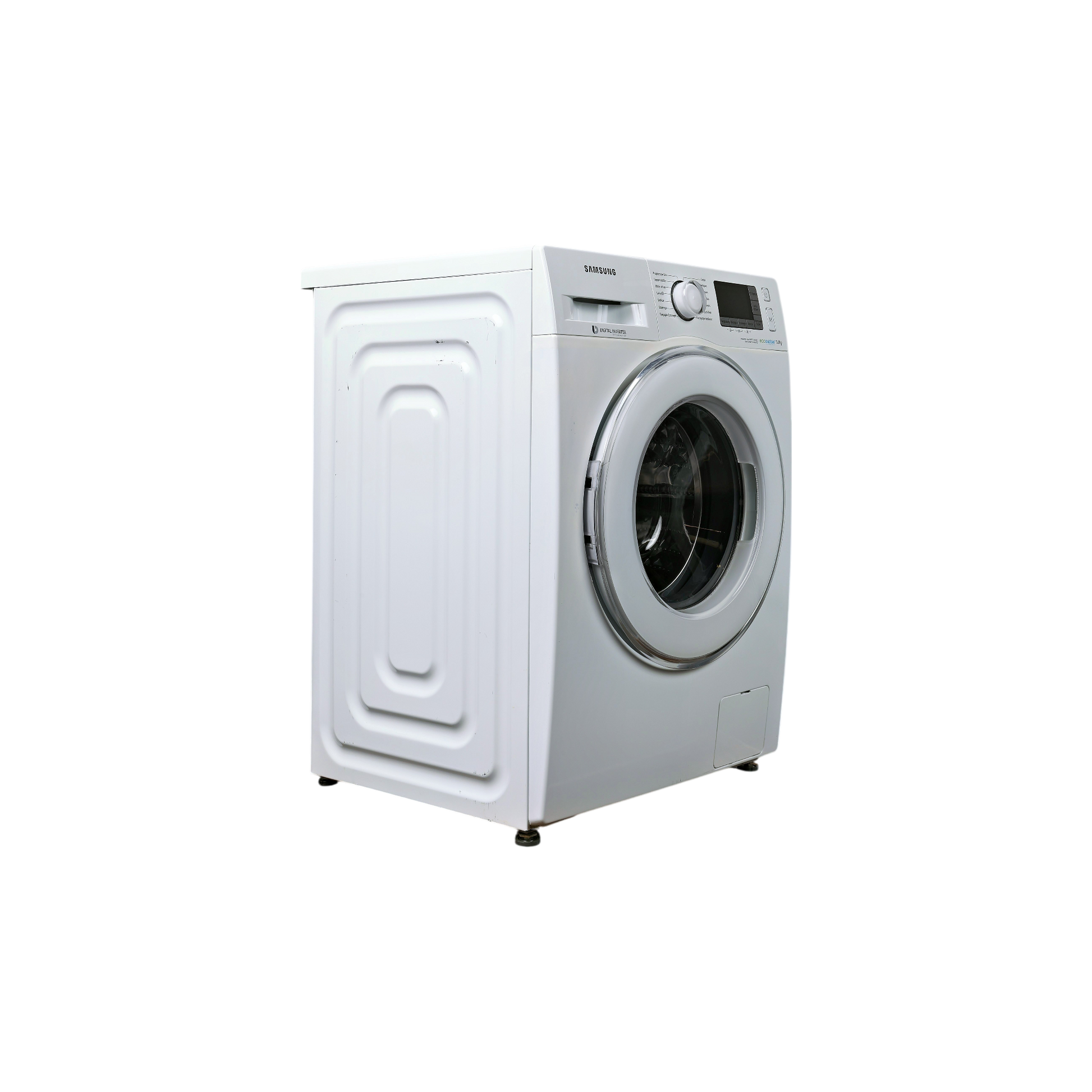Lave-Linge Hublot 9 kg Reconditionné SAMSUNG WF90F5E5U4W : vue du côté droit