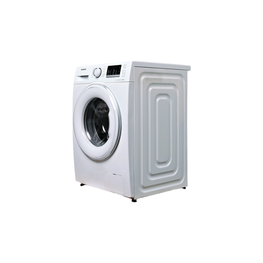 Lave-Linge Hublot 9 kg Reconditionné SAMSUNG WW90J5355DW : vue du côté gauche