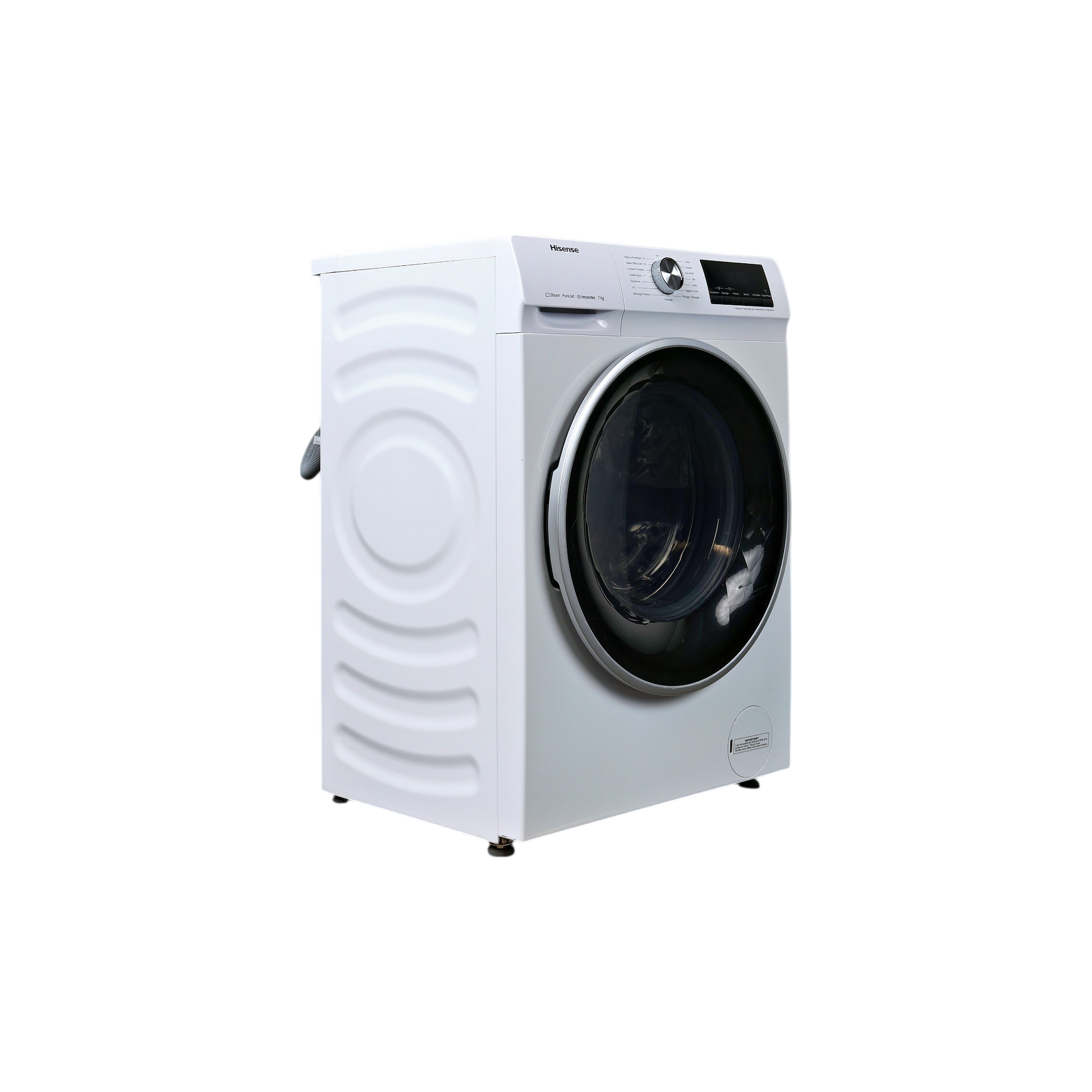 Lave-Linge Hublot 7 kg Reconditionné HISENSE W714QY : vue du côté droit