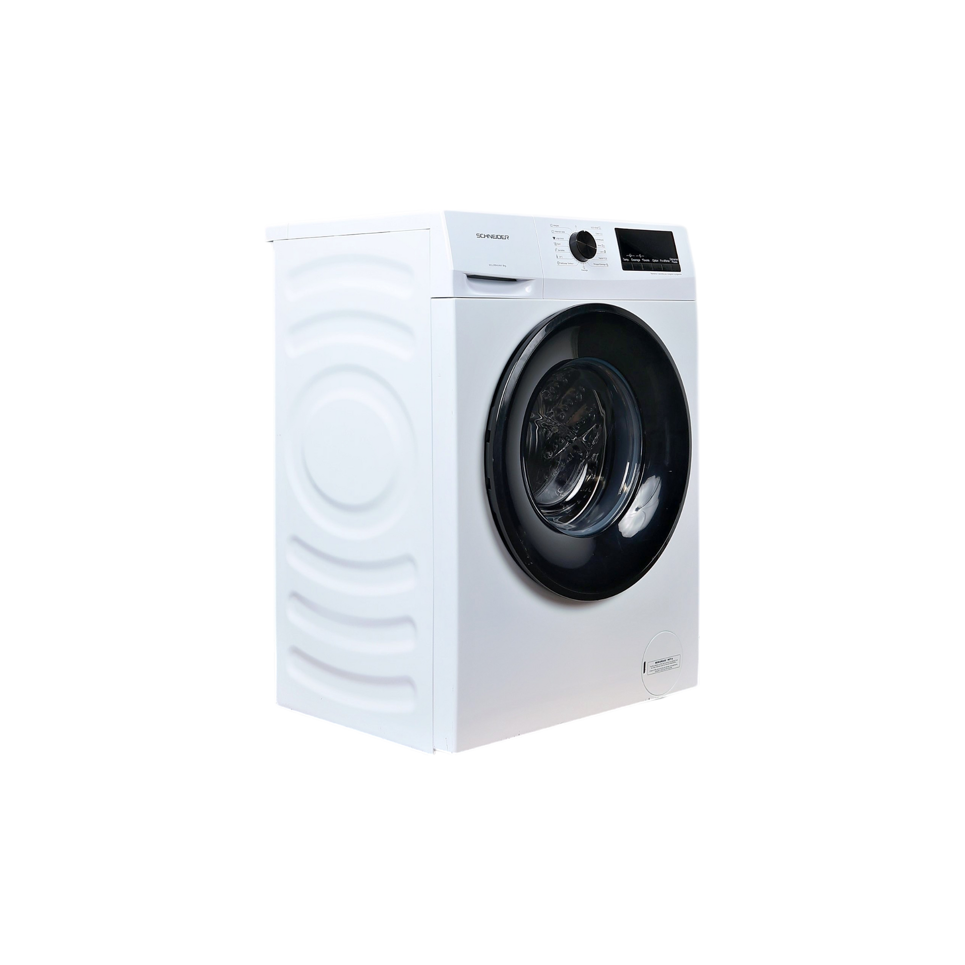 Lave-Linge Hublot 8 kg Reconditionné SCHNEIDER SCLLF814VAW : vue du côté droit