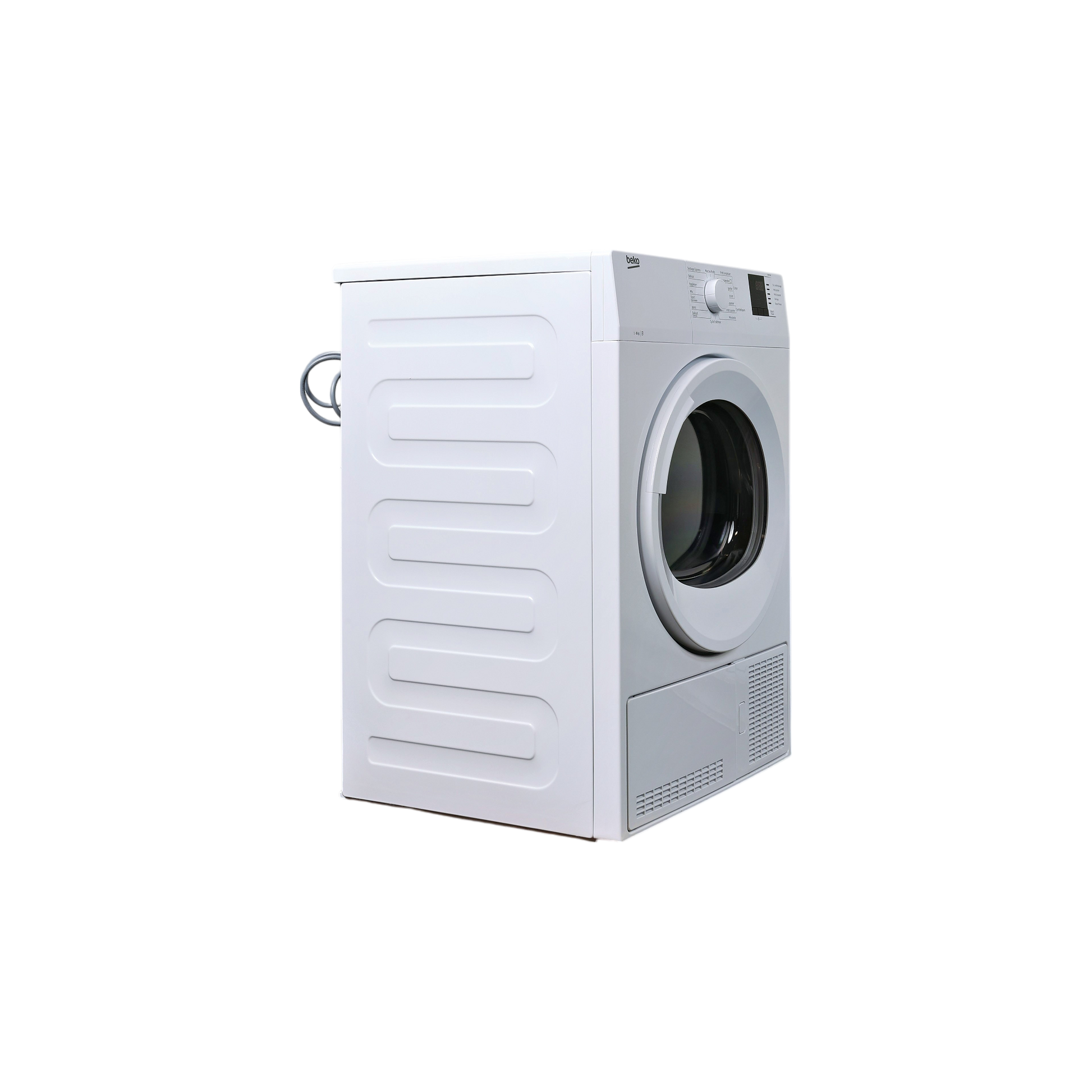 Seche-Linge Condensation 8 kg Reconditionné BEKO DCB816W : vue du côté droit