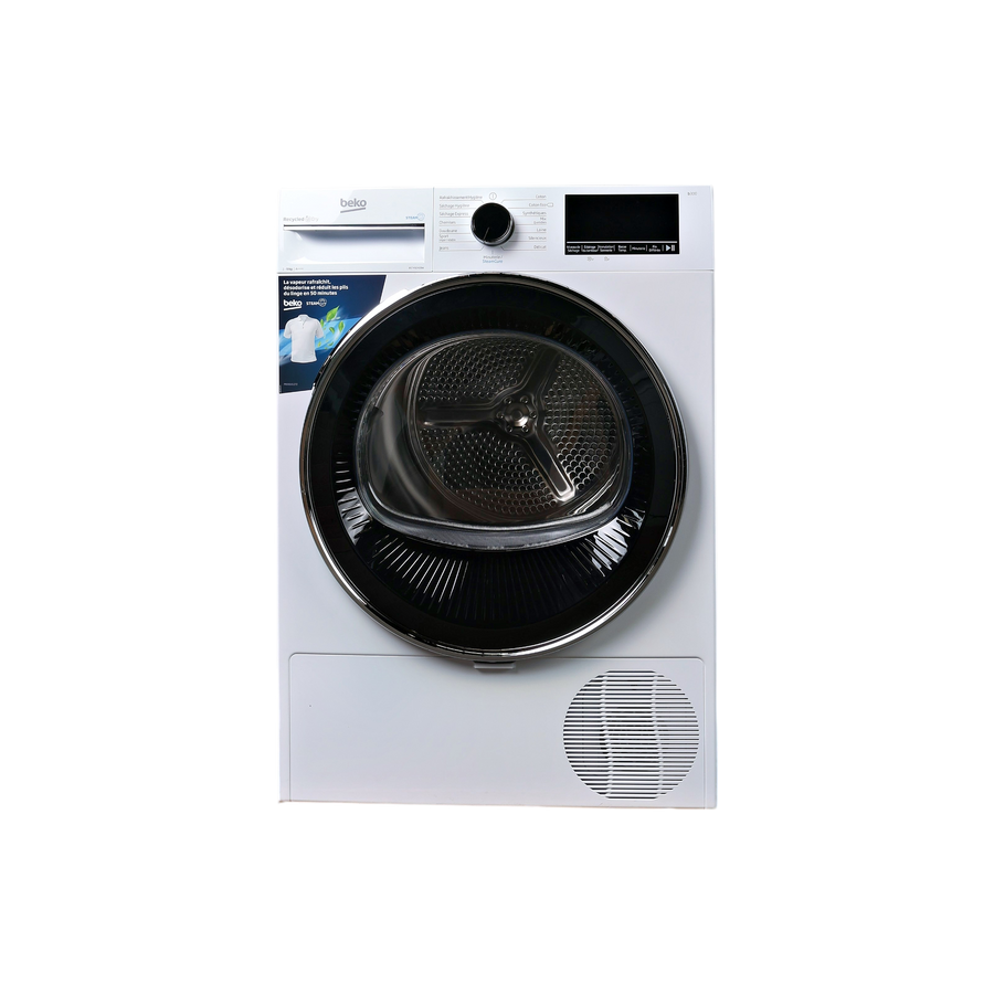 Seche-Linge Pompe À Chaleur 9 kg Reconditionné BEKO B5T492409W : vue de face