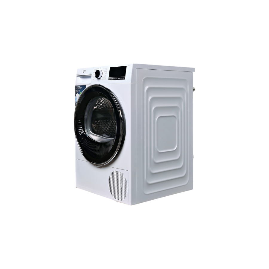 Seche-Linge Pompe À Chaleur 9 kg Reconditionné BEKO B5T492409W : vue du côté gauche
