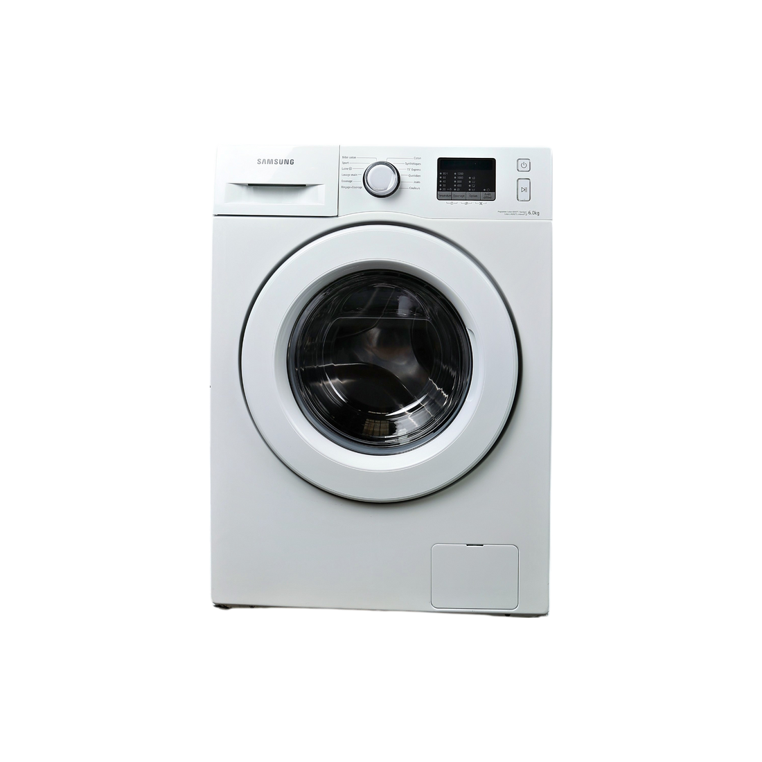 Lave-Linge Hublot 6 kg Reconditionné SAMSUNG WF60F4E0N2W : vue de face