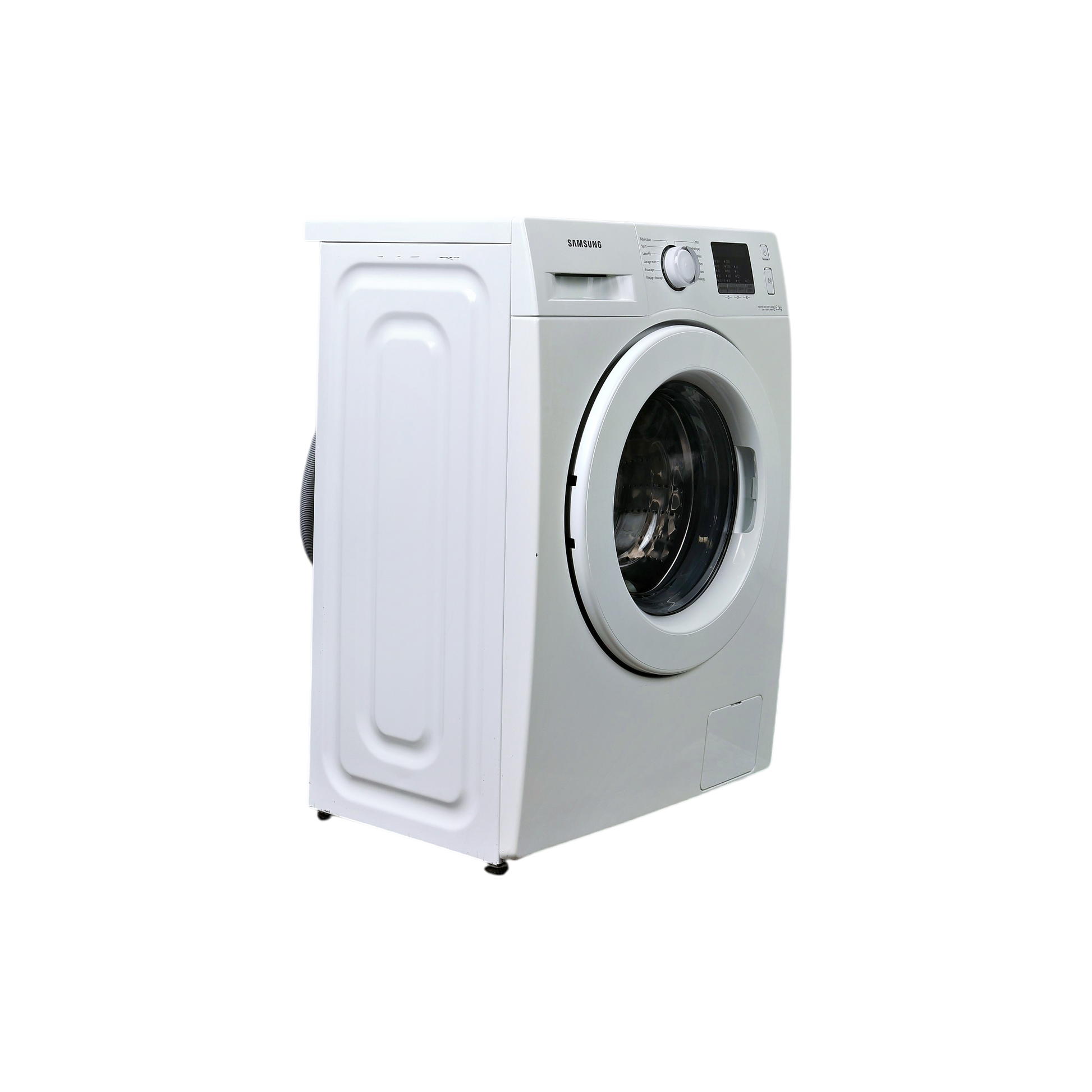 Lave-Linge Hublot 6 kg Reconditionné SAMSUNG WF60F4E0N2W : vue du côté droit