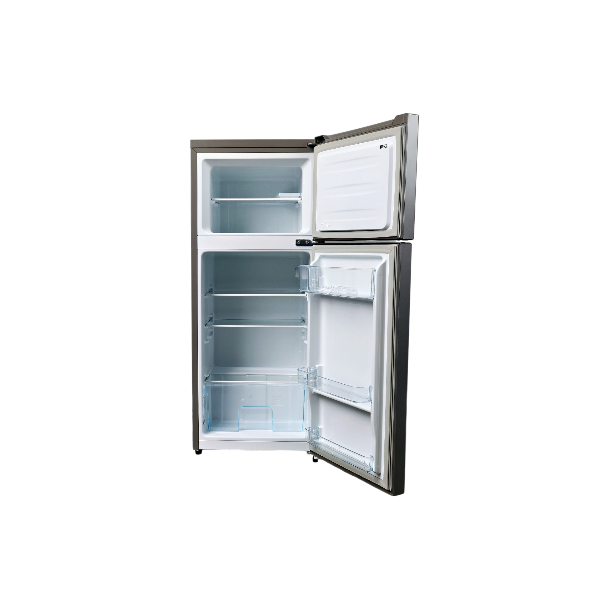 Réfrigérateur Avec Congélateur 120 L Reconditionné HISENSE RT156D4AG1 : vue de l'intérieur