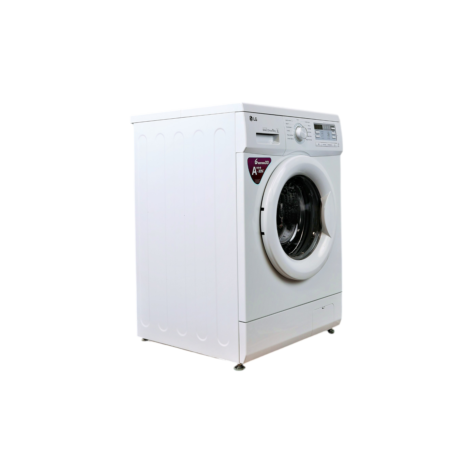 Lave-Linge Hublot 8 kg Reconditionné LG F84710WH : vue du côté droit