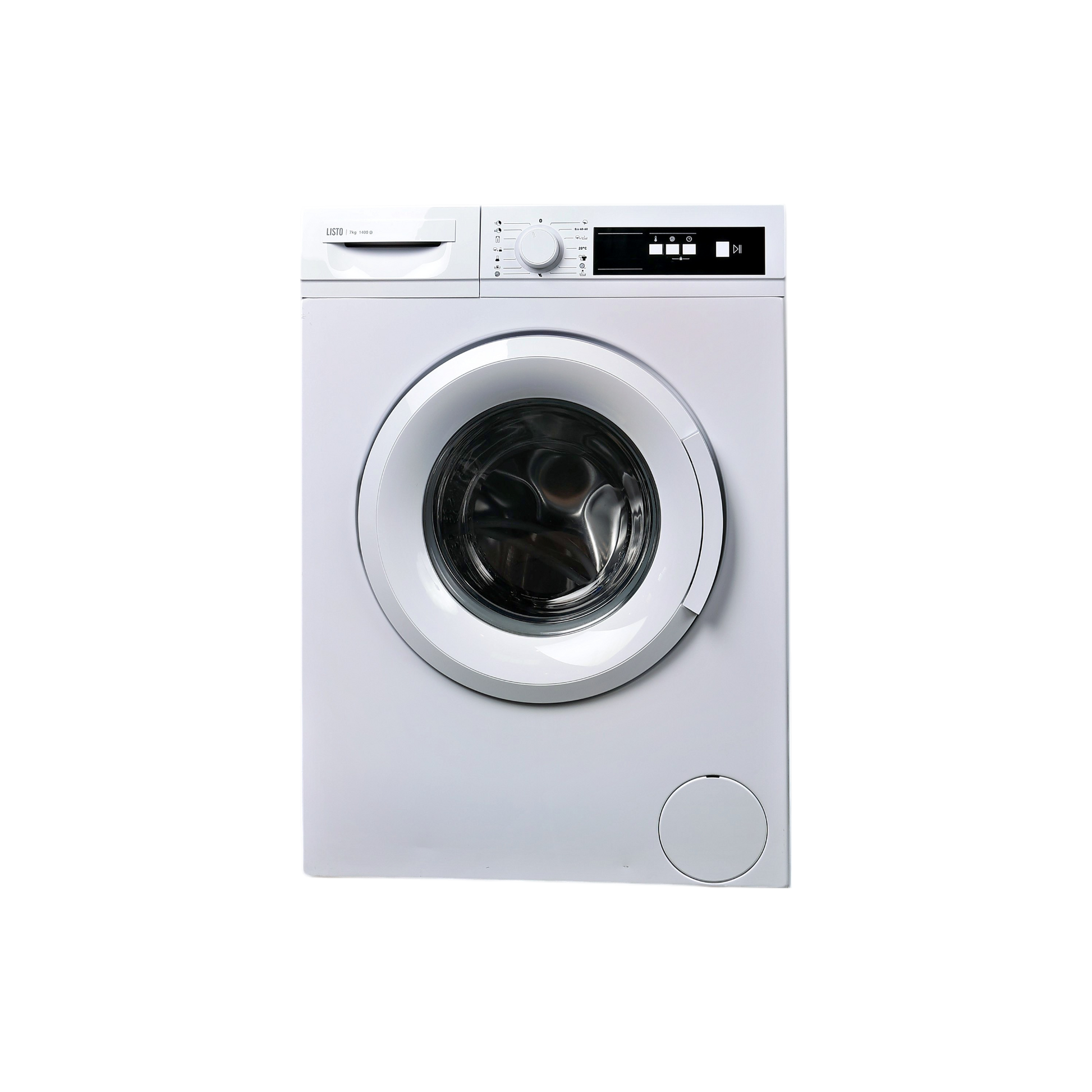 Lave-Linge Hublot 7 kg Reconditionné LISTO LF714-L1B : vue de face