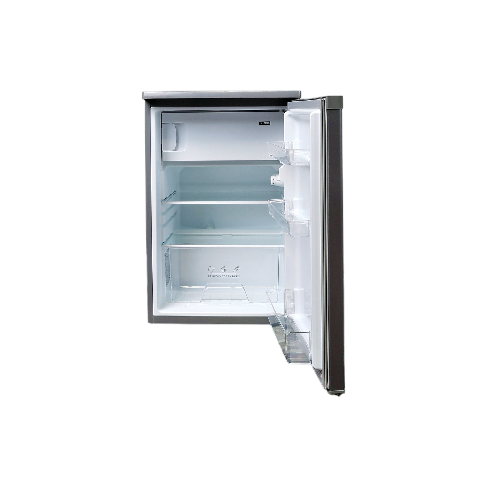 Réfrigérateur Compact 113 L Reconditionné ESSENTIEL B ERT85-55MIS1 : vue de l'intérieur