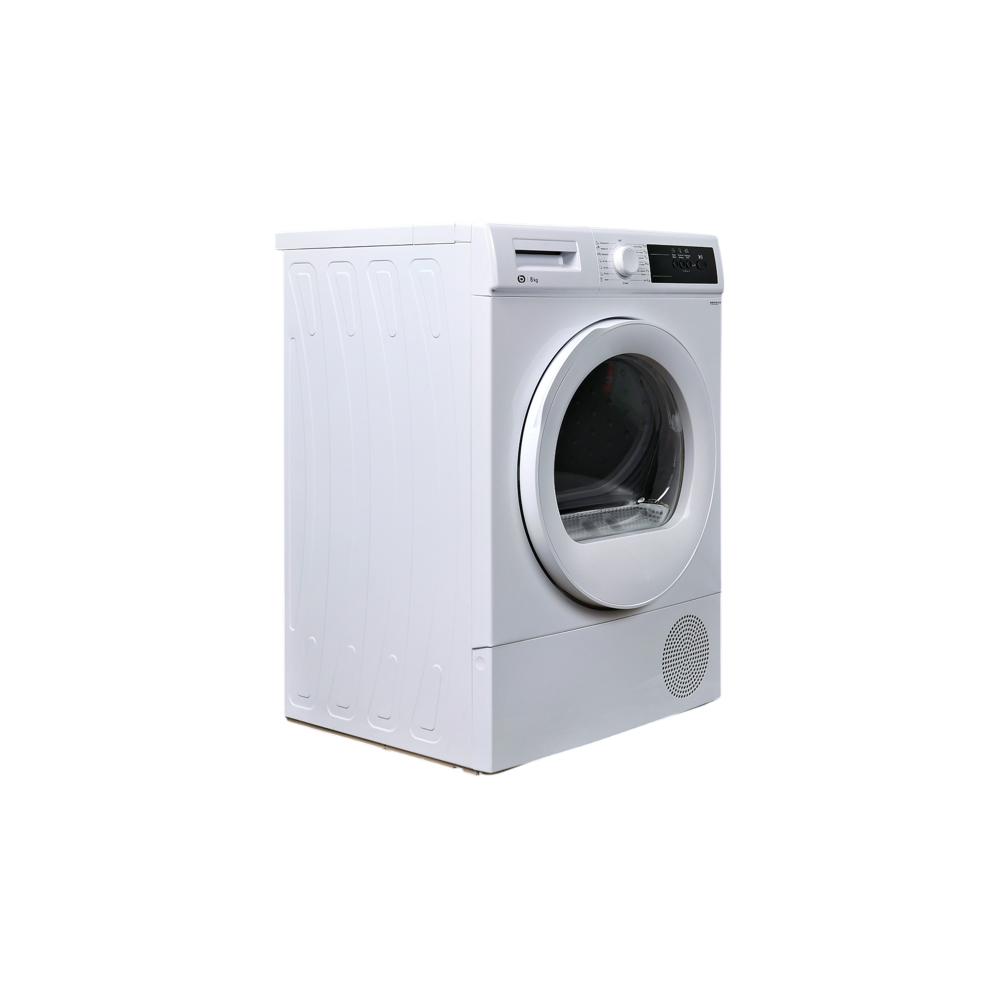Seche-Linge Pompe À Chaleur 8 kg Reconditionné ESSENTIEL B ESLHP8-3B : vue du côté droit