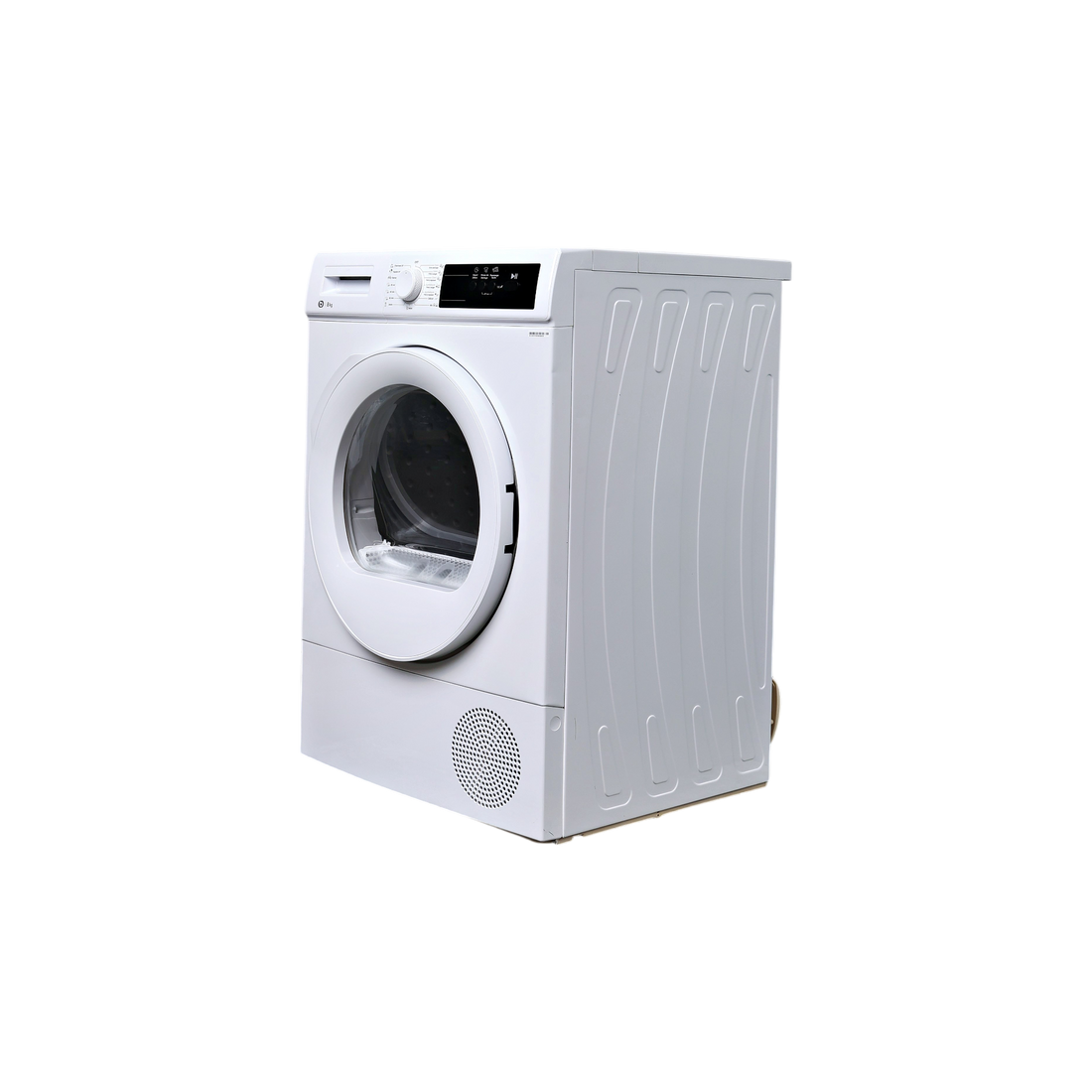 Seche-Linge Pompe À Chaleur 8 kg Reconditionné ESSENTIEL B ESLHP8-3B : vue du côté gauche