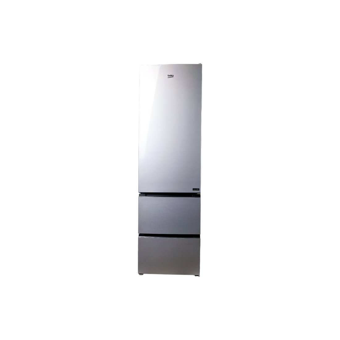 Réfrigérateur Avec Congélateur 351 L Reconditionné BEKO B3RGNA354HXB1 : vue de face