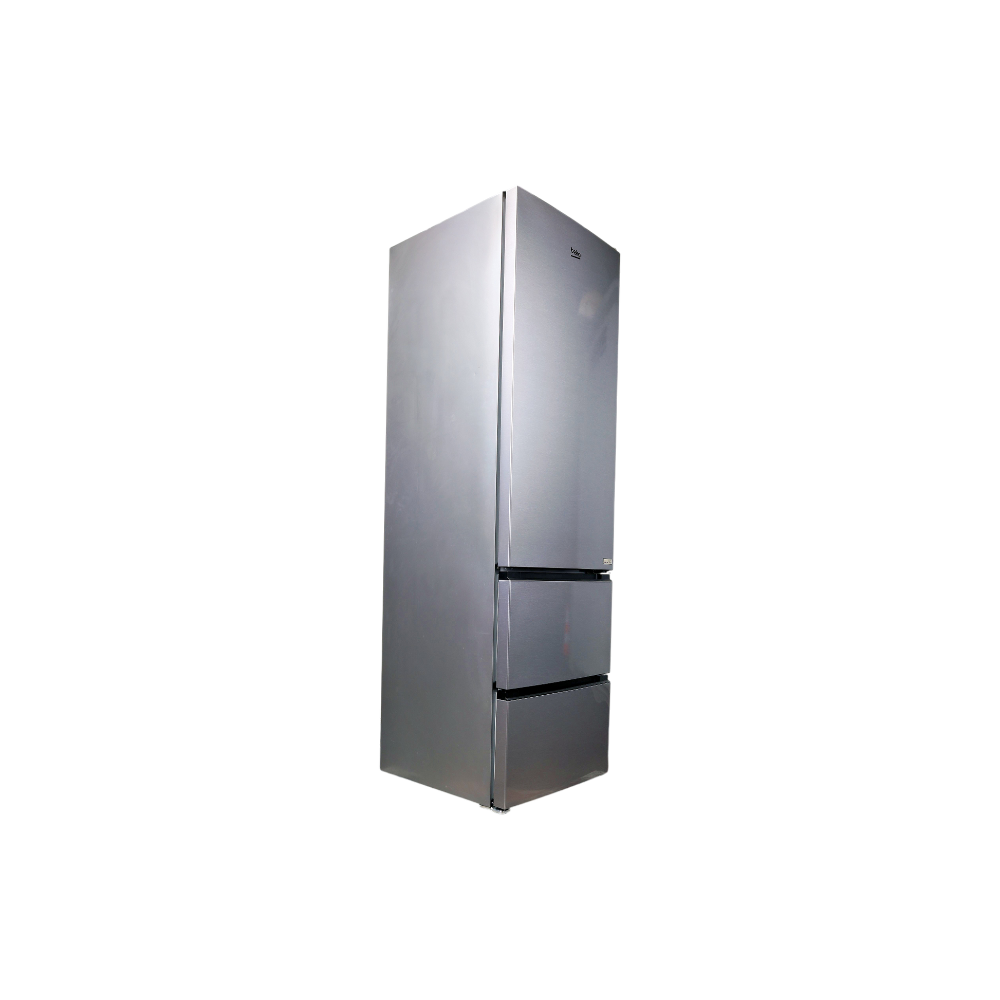Réfrigérateur Avec Congélateur 351 L Reconditionné BEKO B3RGNA354HXB1 : vue du côté droit