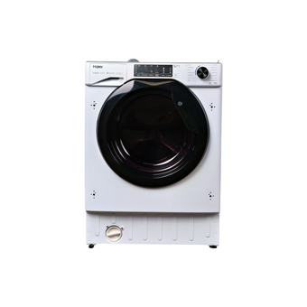 Lave-Linge Hublot 9 kg Reconditionné HAIER HW90B416FWB-FR : vue de face