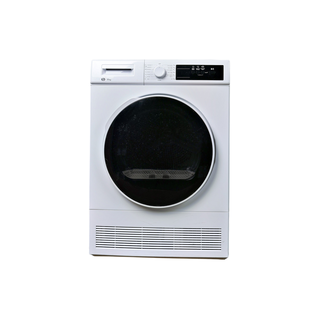 Seche-Linge Condensation 8 kg Reconditionné ESSENTIEL B ESLC8-6B : vue de face