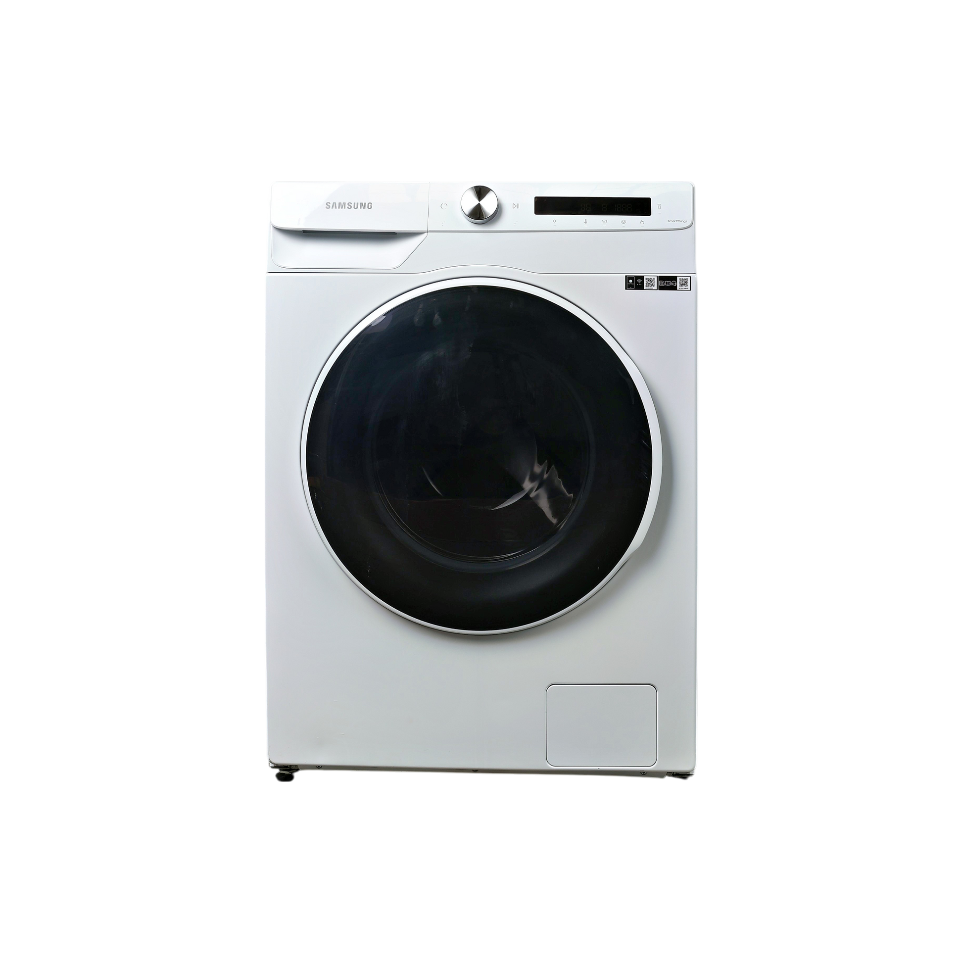 Lave-Linge Sechant 12 kg Reconditionné SAMSUNG WD12T504DWW : vue de face