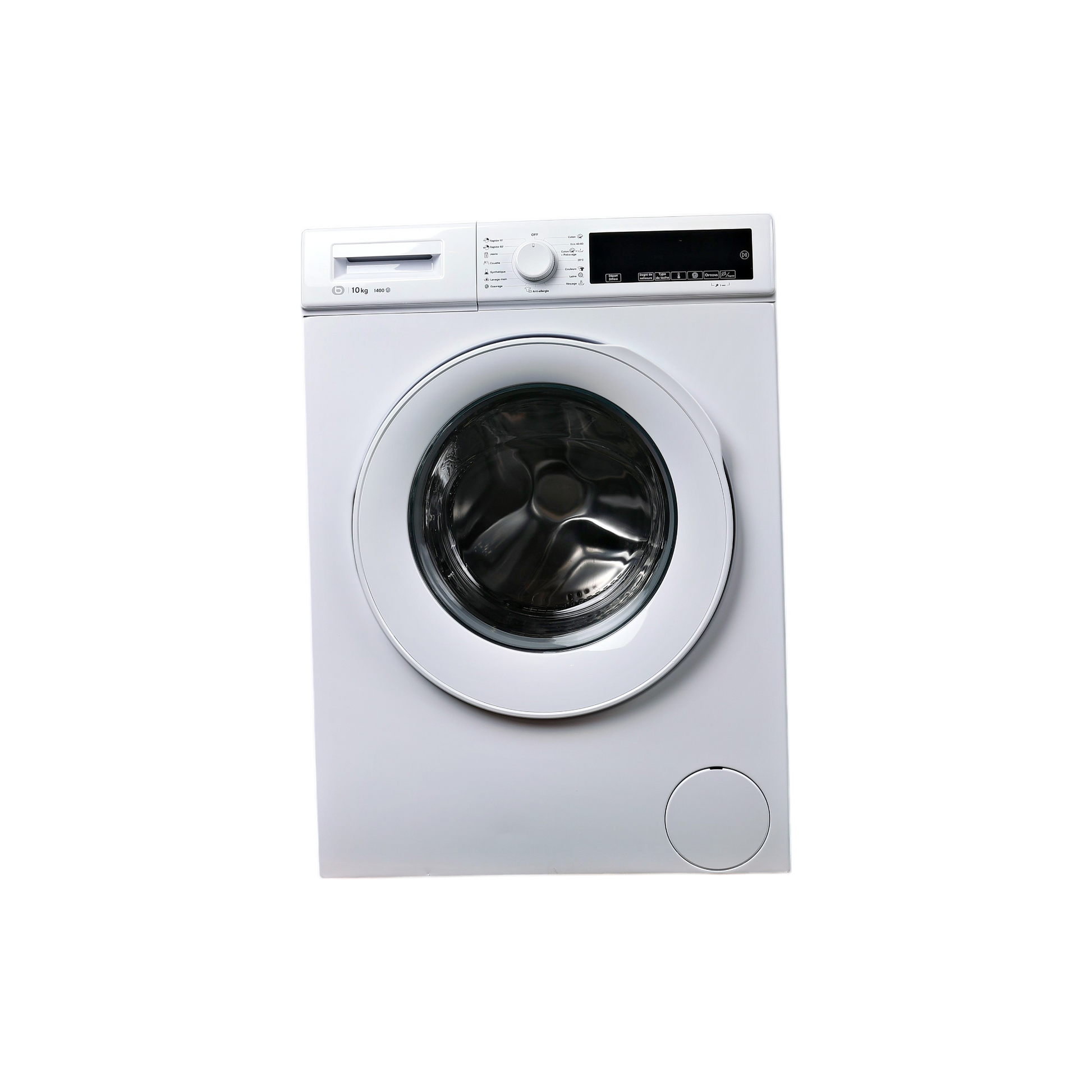 Lave-Linge Hublot 10 kg Reconditionné ESSENTIEL B ELF1014-3B : vue de face