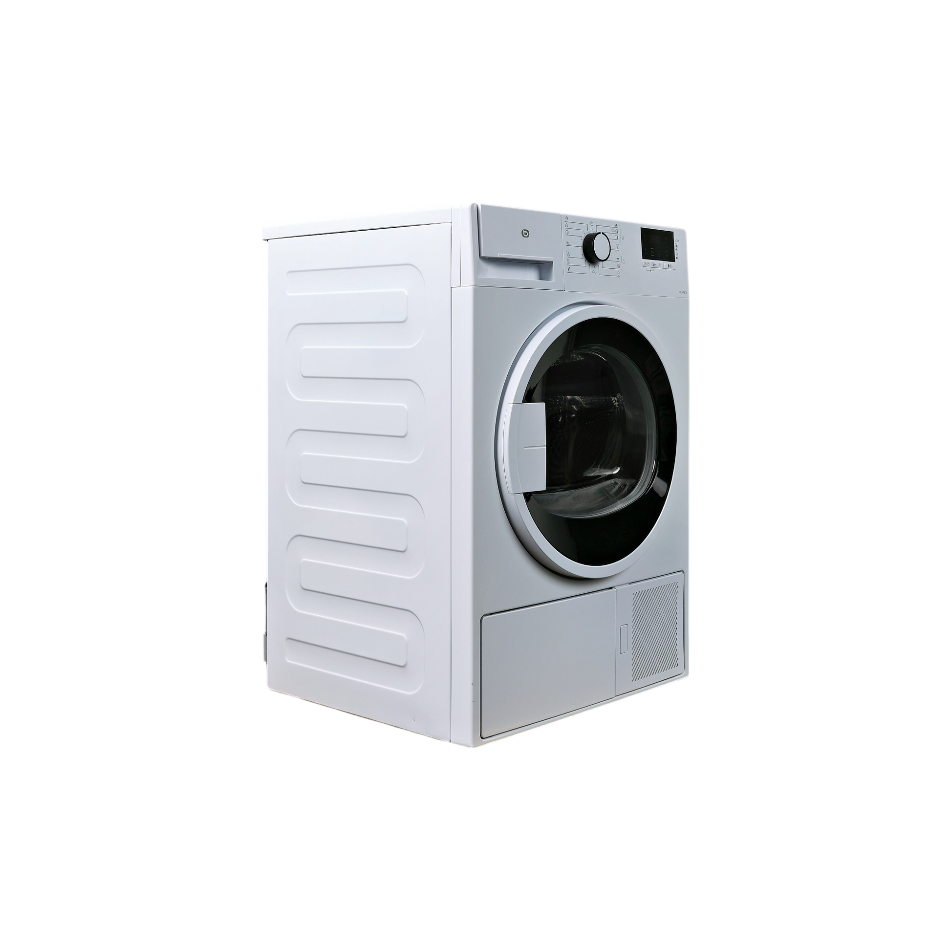Seche-Linge Pompe À Chaleur 8 kg Reconditionné ESSENTIEL B ESLHP8-2B : vue du côté droit