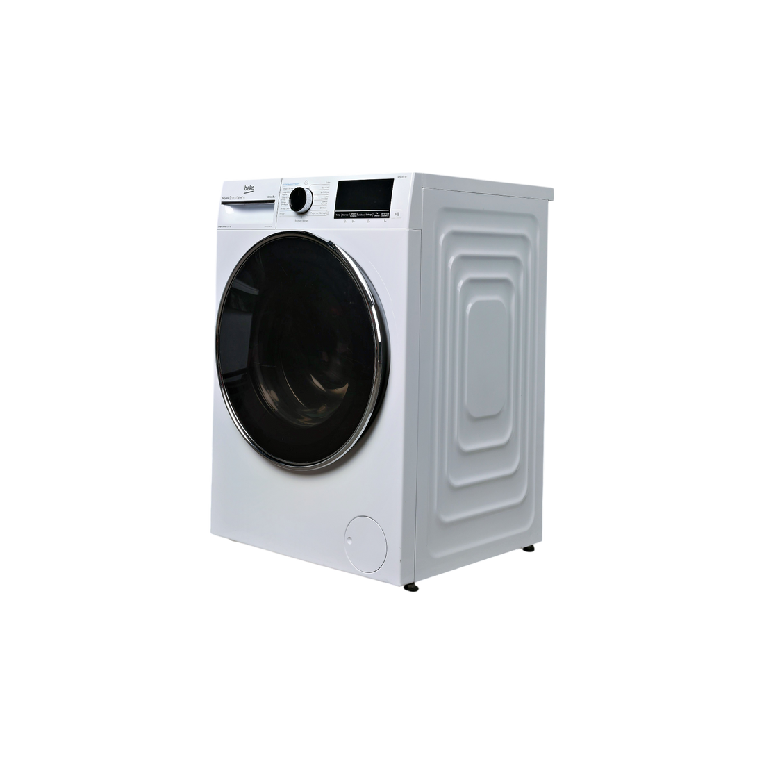 Lave-Linge Sechant 10 kg Reconditionné BEKO B5DFT51044DOS : vue du côté gauche