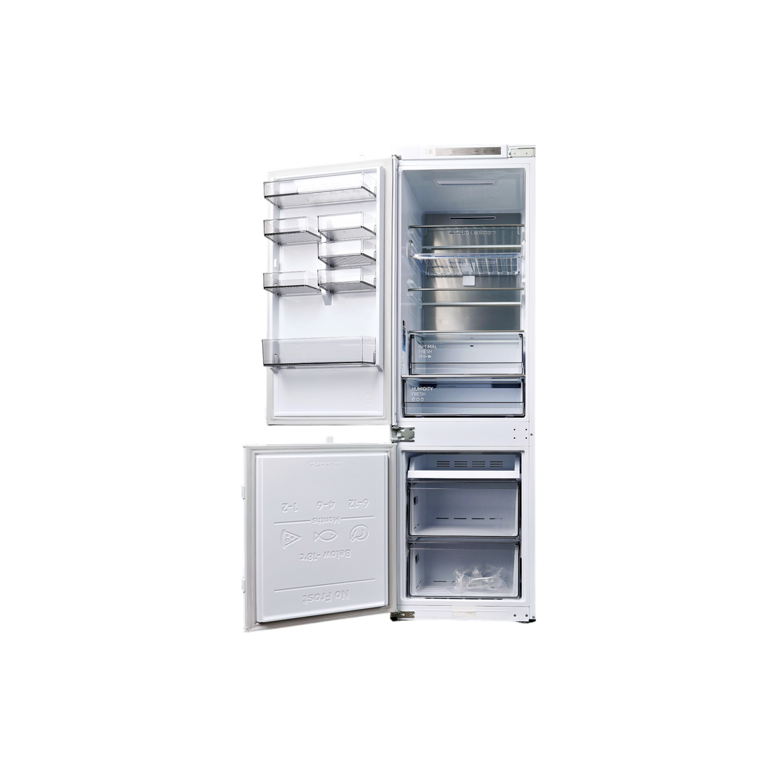 Réfrigérateur Encastrable 267 L Reconditionné SAMSUNG BRB26705EWW : vue de l'intérieur