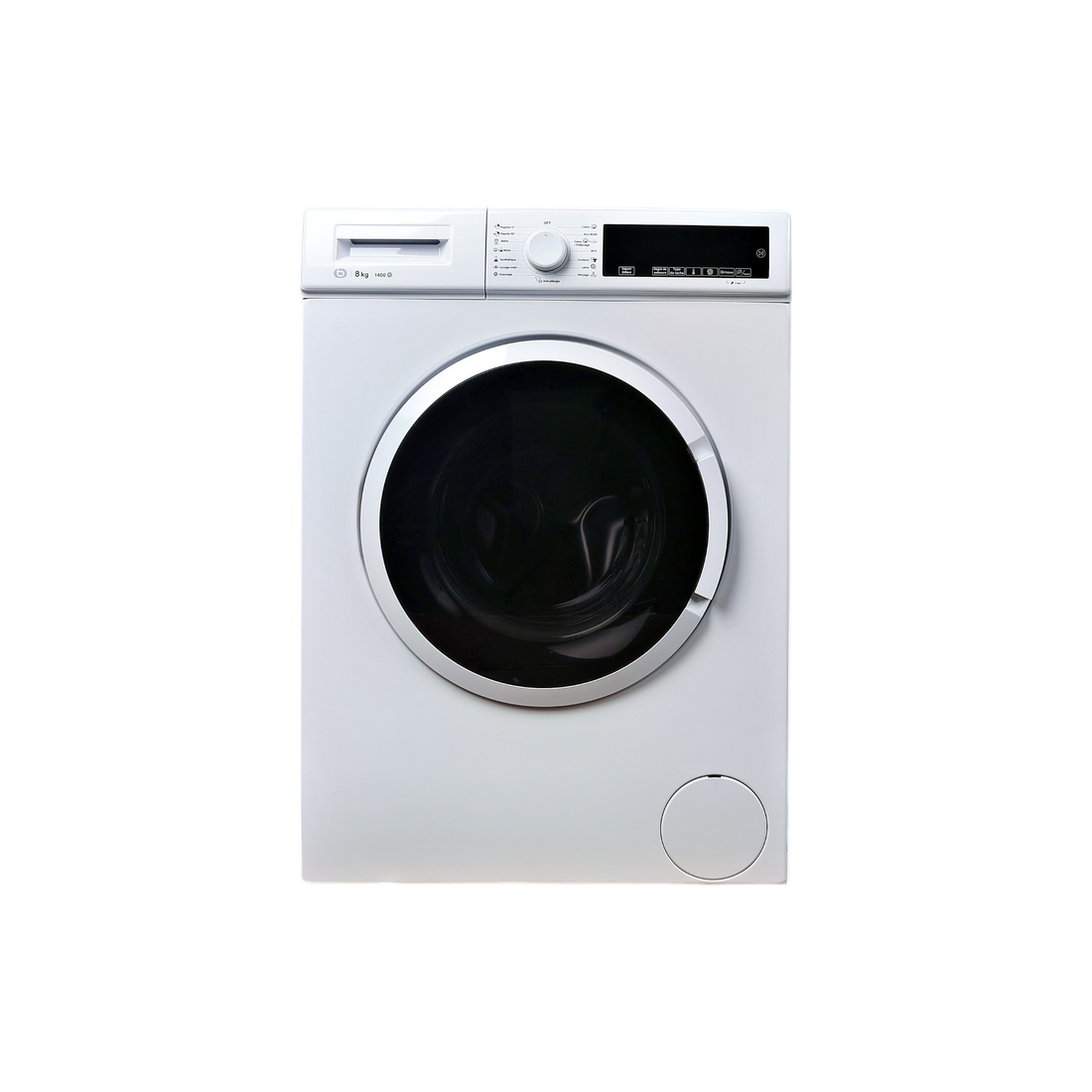 Lave-Linge Hublot 8 kg Reconditionné ESSENTIEL B ELF814-3B : vue de face
